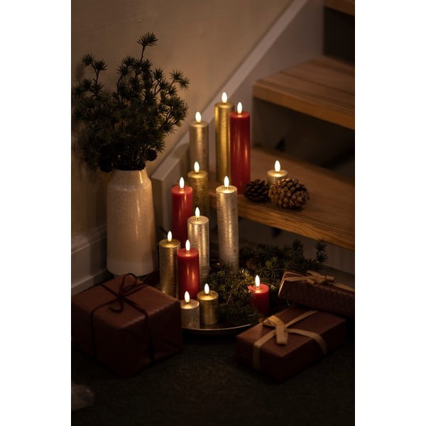 Candela a LED (altezza totale 15 cm) Sille – Sirius-image-4