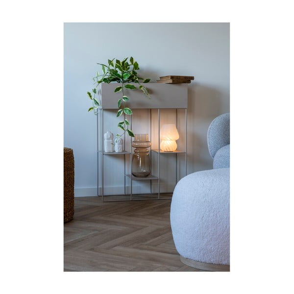 Vaso in vetro marrone chiaro (altezza 31 cm) - House Nordic-image-3