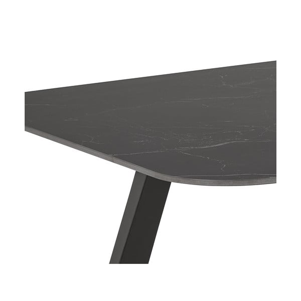 Tavolo da pranzo con piano in ceramica 90x180 cm Antalya – Actona-image-3