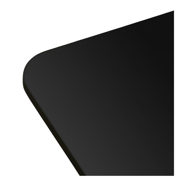 Tavolo da pranzo nero con piano nero 80x120 cm - Casa Selección-image-2