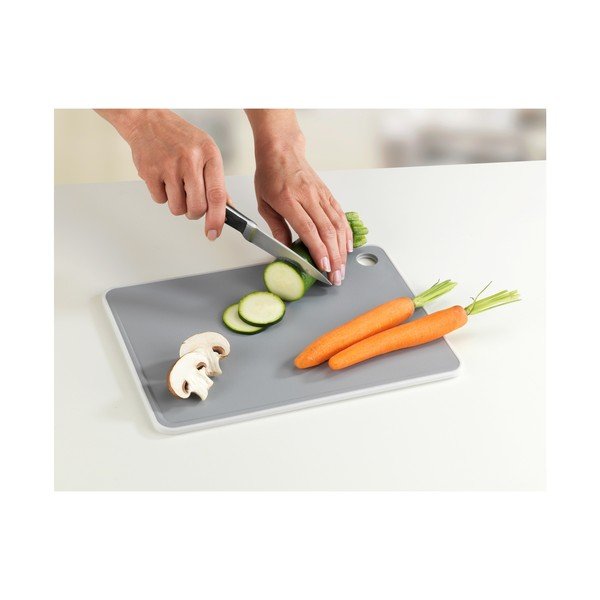Tagliere grigio , 36 x 26 cm Basic - Wenko-image-1