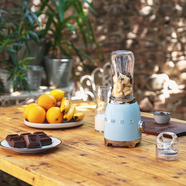 Mixer frullatore da tavolo azzurro 50's Retro Style – SMEG-image-1