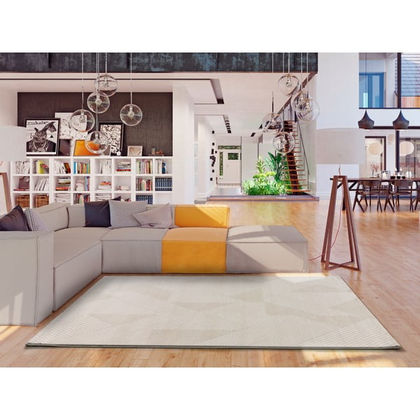 Tappeto crema 160x230 cm Kem - Universal-image-1