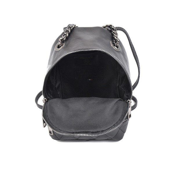 Zaino in pelle nera Alisso - Roberta M-image-1