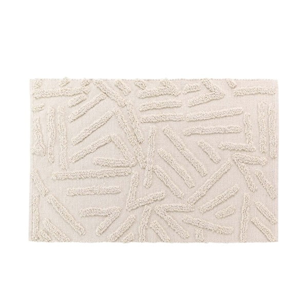 Tappeto lavabile crema 60x90 cm Athena - douceur d'intérieur-image-4