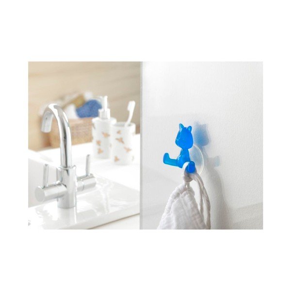 Gancio di aspirazione blu a forma di gatto Funny - Compactor