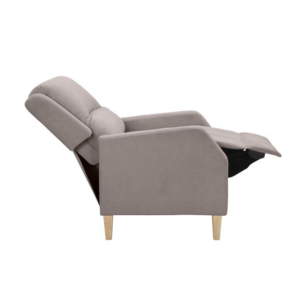 Poltrona relax grigia Dina - Støraa-image-1