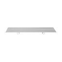 Mensola da bagno da parete argentata in acciaio inox Pieni – OYOY Living Design