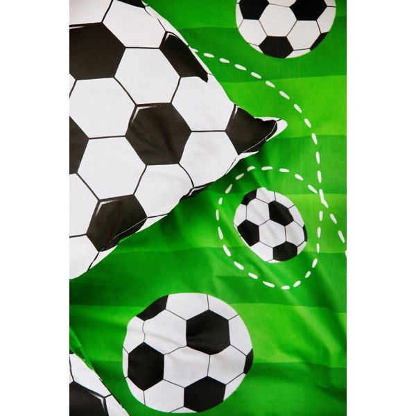Biancheria da letto per bambini in cotone per letto singolo 140x200 cm Soccer - Bonami Selection-image-2