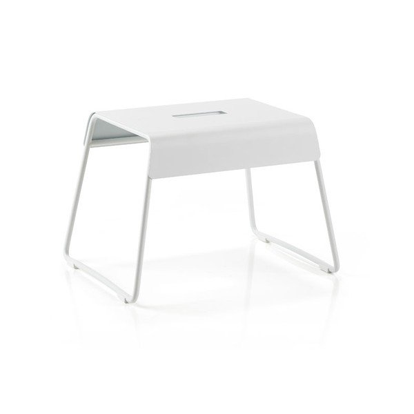 Sgabello in acciaio bianco A-Stuff - Zone