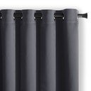 Tenda parzialmente oscurante grigio scuro 140x175 cm Kierra – Restilo