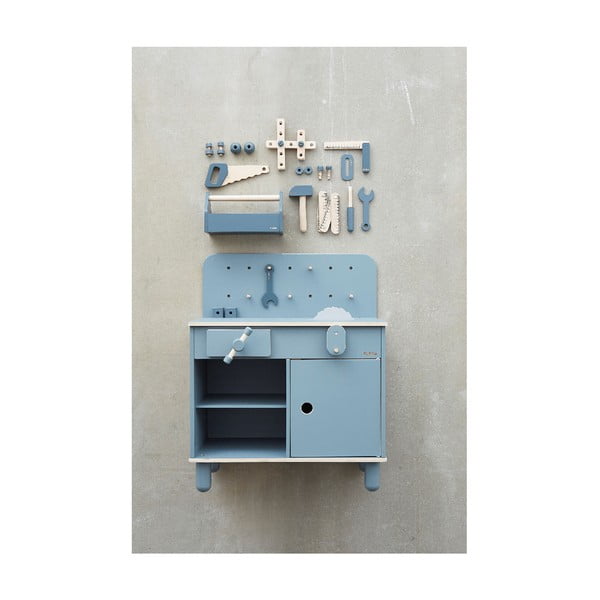 Laboratorio blu per bambini Il banco di lavoro Play - Flexa-image-2