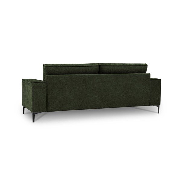Divano verde con rivestimento in ciniglia 224 cm Copenhagen – Scandic-image-3