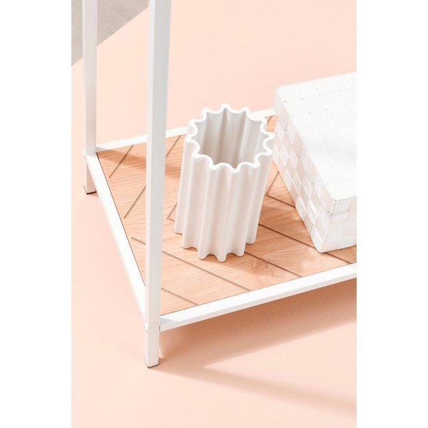 Stand appendiabiti bianco/di colore naturale in acciaio 63x180x34 cm Haldor – Yes Everyday-image-2