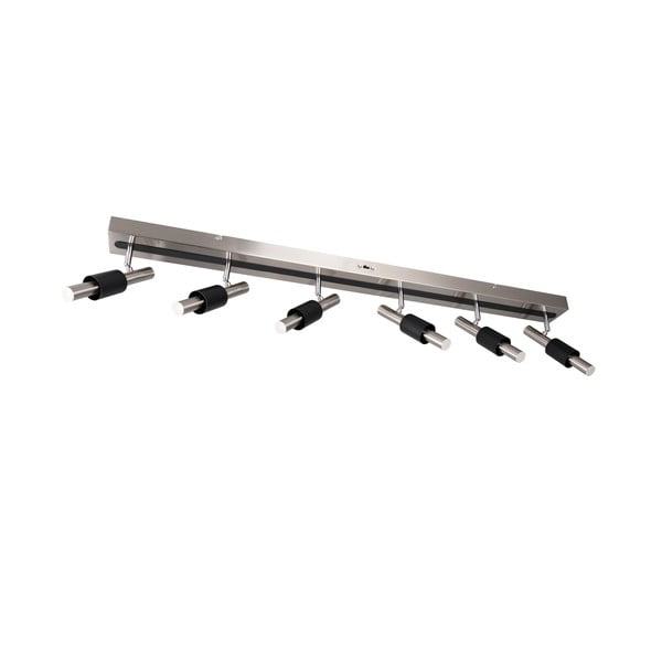 Faretto LED nero e argentato 20,5x120 cm Ikaris – Trio Select