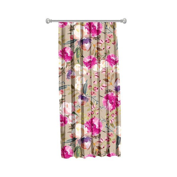 Tenda beige Blossom, 140 x 270 cm Butterflies - Mike & Co. NEW YORK