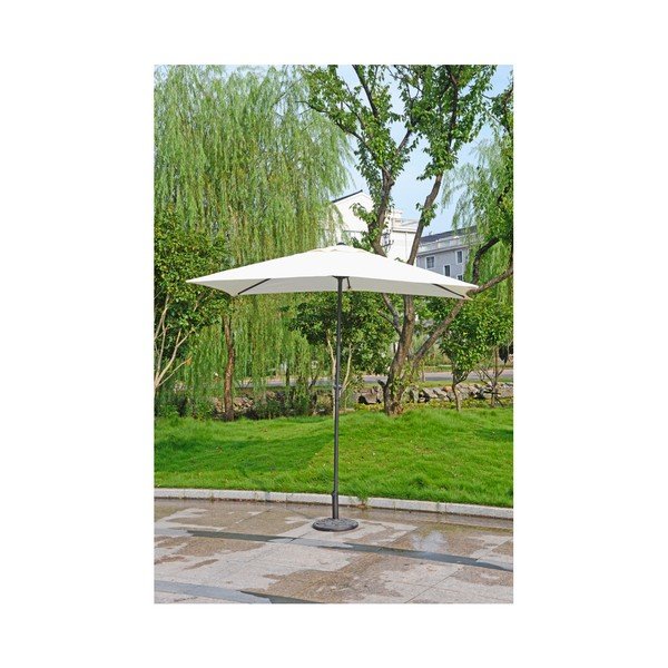 Ombrellone bianco 145x250 cm - Garden Pleasure-image-1