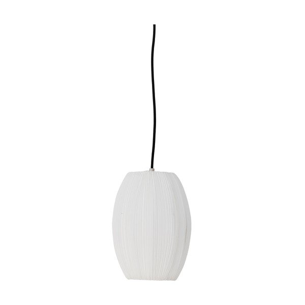 Lampadario bianco con paralume in tessuto ø 21 cm Pica – Bloomingville