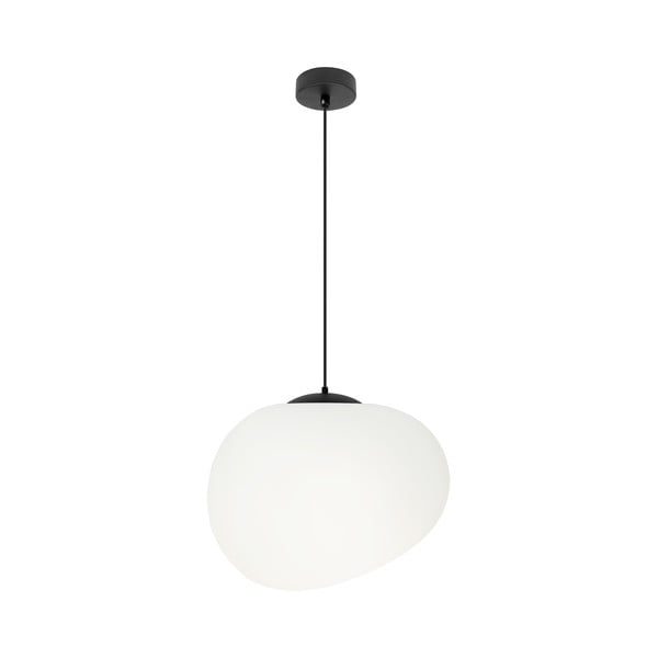 Lampadario bianco e nero ø 25 cm Stones – Candellux Lighting