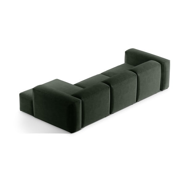 Divano angolare verde (con penisola a destra/con chaise lounge) Bergamo – Cosmopolitan Design-image-4