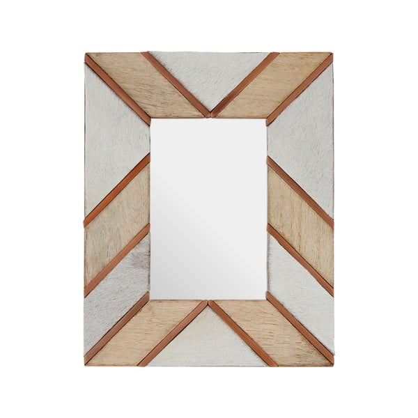 Cornice di legno bianca e beige 19x24 cm Bowerbird - Premier Housewares-image-3