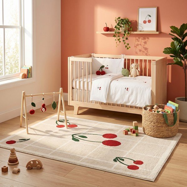 Tappeto beige per bambini 120x170 cm Cherry - ESTE-image-2