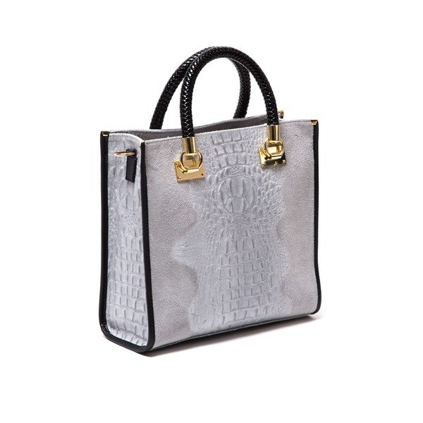 Kožená kabelka Isabella Rhea 8010 Grigio-image-2