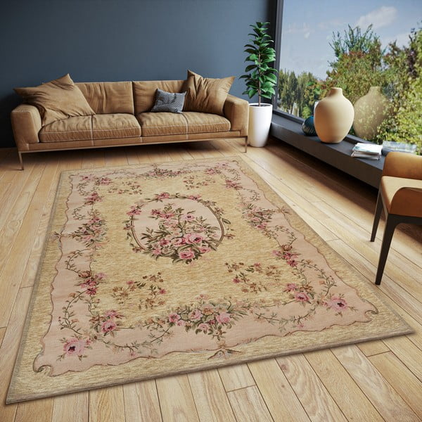 Tappeto beige 75x150 cm Asmaa - Hanse Home-image-1