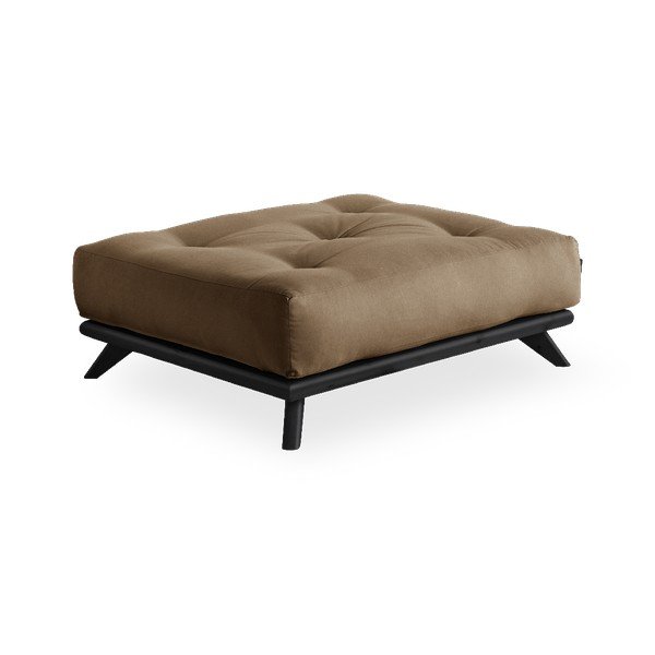 Podnožka Karup Design Senza Black/Mocca