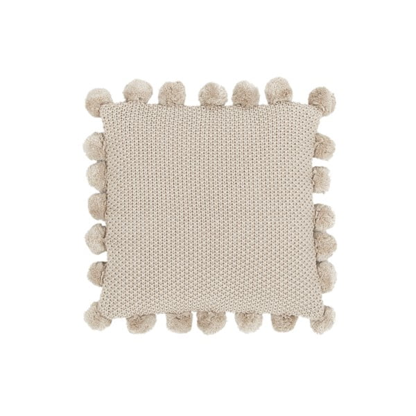 Federa decorativa in cotone beige, 40 x 40 cm Molly - Westwing Collection