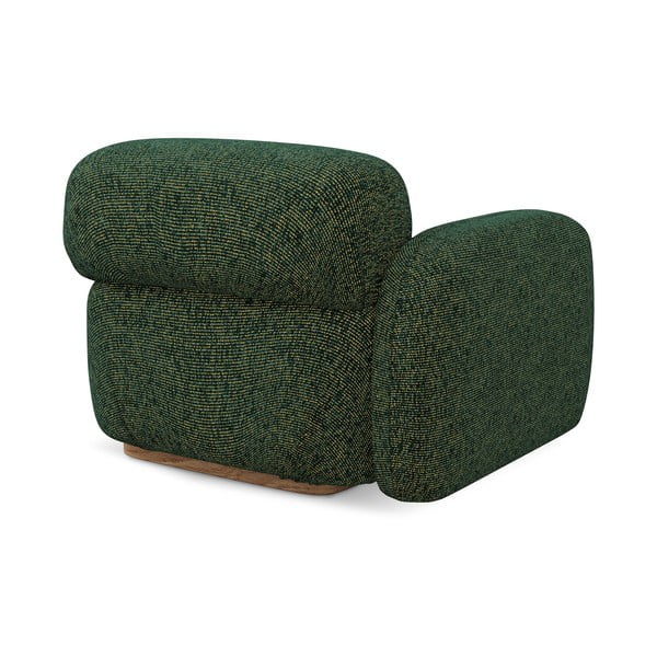 Parte divano componibile verde scuro (con penisola a sinistra) Ailani – Makamii-image-4