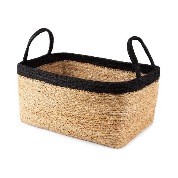 Cestino in seagrass Naturale, 34 x 23 cm - Compactor-image-4