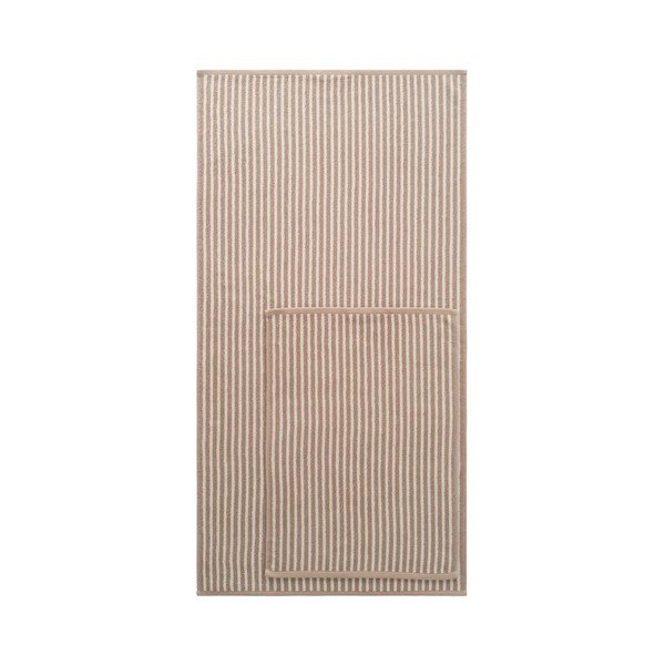 Set di asciugamani per viso e corpo beige/color crema in cotone 4 pz Dixie – Jotex-image-2