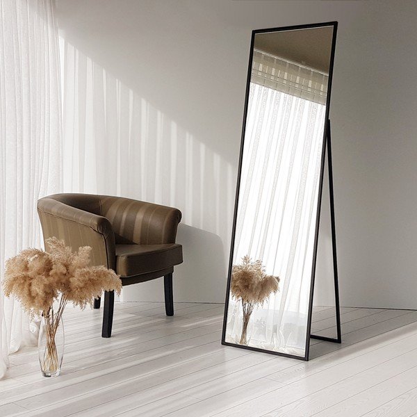 Specchio con cornice nera Metallo - Neostill-image-1