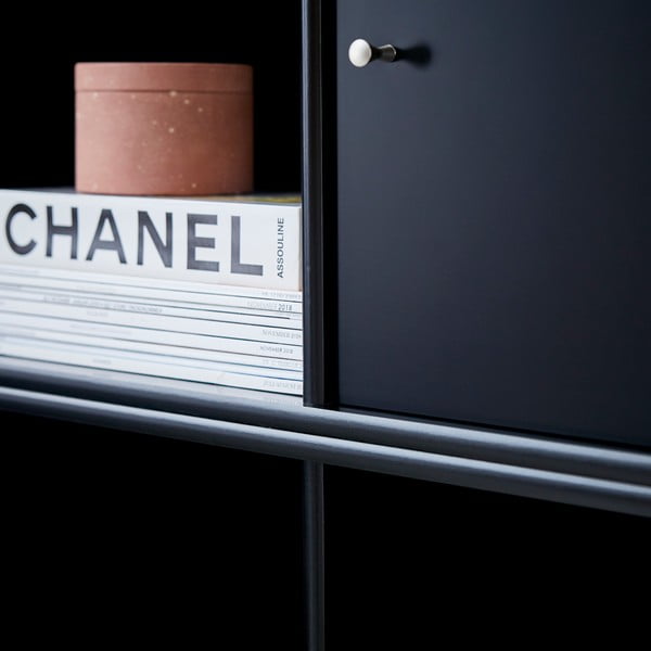 Libreria a parete nera Hammel Mistral Kubus - Hammel Furniture-image-2