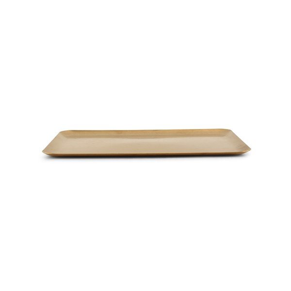 Vassoio vassoio di servizio in acciaio inox 20x30 cm Serve – BonBistro-image-1