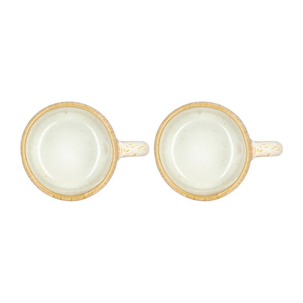 Tazze da espresso in gres cremoso in set da 2 80 ml Styles - Villa Collection-image-3