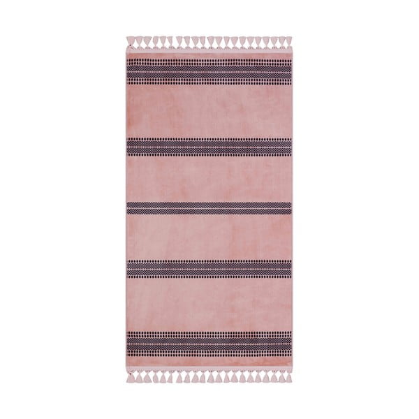Tappeto lavabile rosa 180x120 cm - Vitaus