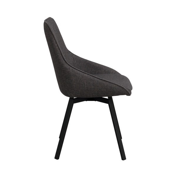 Sedia girevole grigia Alison - Rowico-image-2