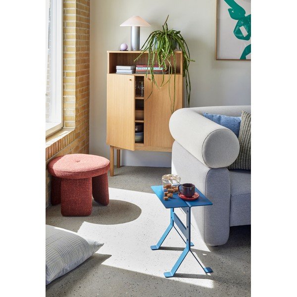 Mobile colore naturale effetto rovere 80x135x42 cm Ulterior - Hübsch-image-1