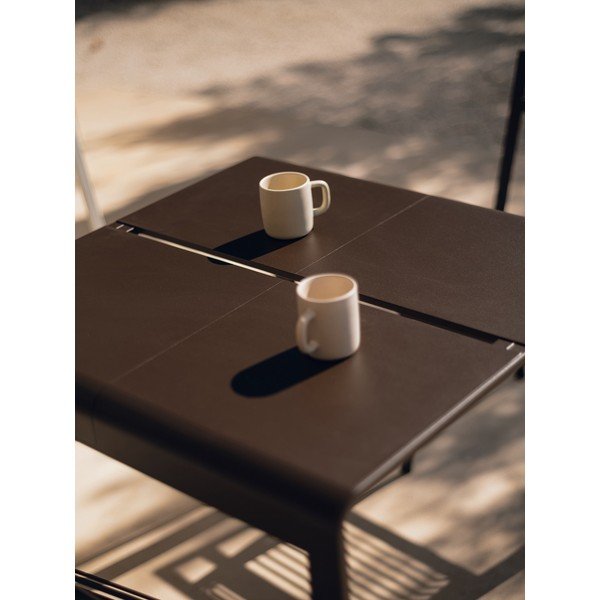 Tavolo da pranzo da giardino in metallo 80x80 cm Oto – noo.ma-image-2