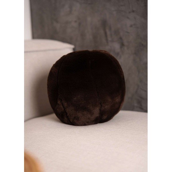 Cuscino decorativo in micropile ø 25 cm Top – Mioli Decor-image-1