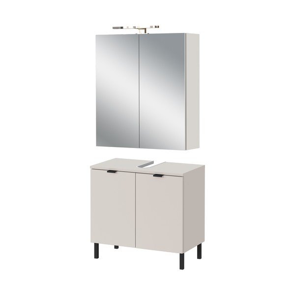 Set da bagno color crema Arcena – Germania