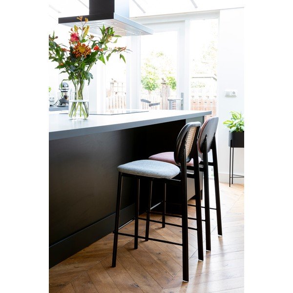 Sgabello da bar nero/grigio chiaro 94 cm Spike - Zuiver-image-2