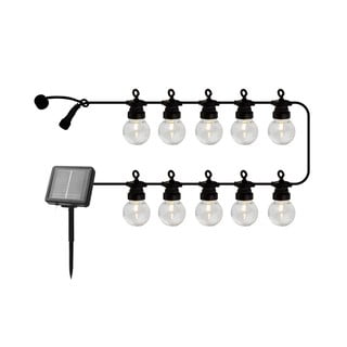 Catena luminosa 10 lampadine lunghezza 300 cm Lucas Clear - Sirius