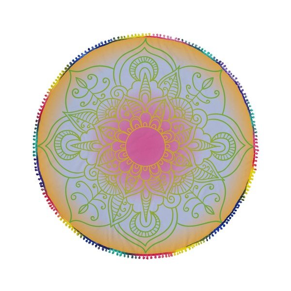 Kruhová plážová osuška La Chanta Feyo Round Beach Towel, ⌀ 1,5 m