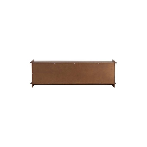 Libreria colore naturale scuro in pino massiccio 193x60x40 cm Apelvik – Jotex-image-3