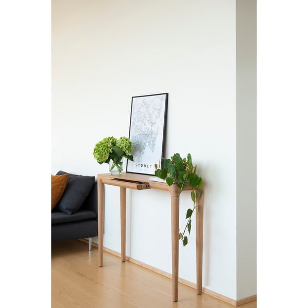 Consolle in rovere naturale 12x110 cm Heart'n'Soul - UMAGE-image-3