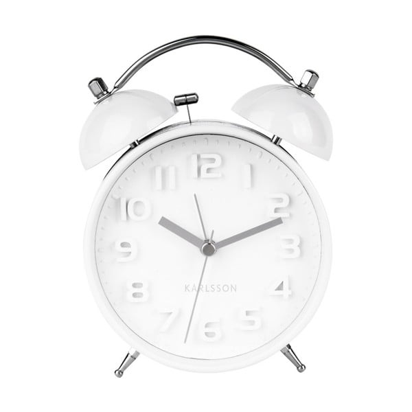 Sveglia bianca Mr. White - Karlsson-image-3