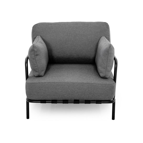 Poltrona da giardino imbottita grigio scuro Salve - Sit Sit-image-2